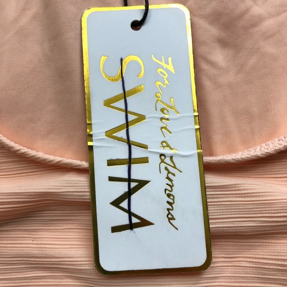 For Love & Lemon Peach Monaco One-Piece - Picture 7 of 8